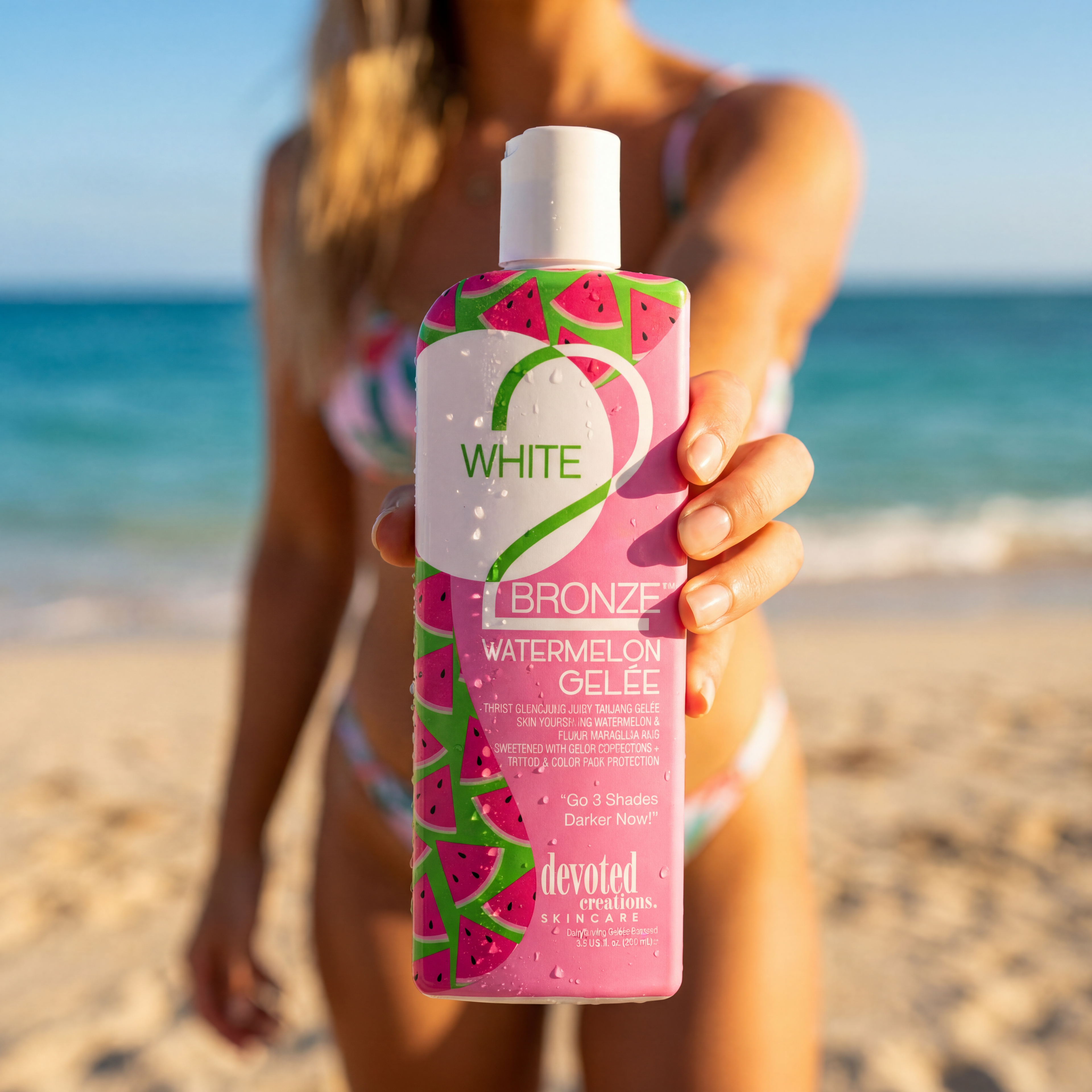 White 2 Bronze Watermelon Gelée
