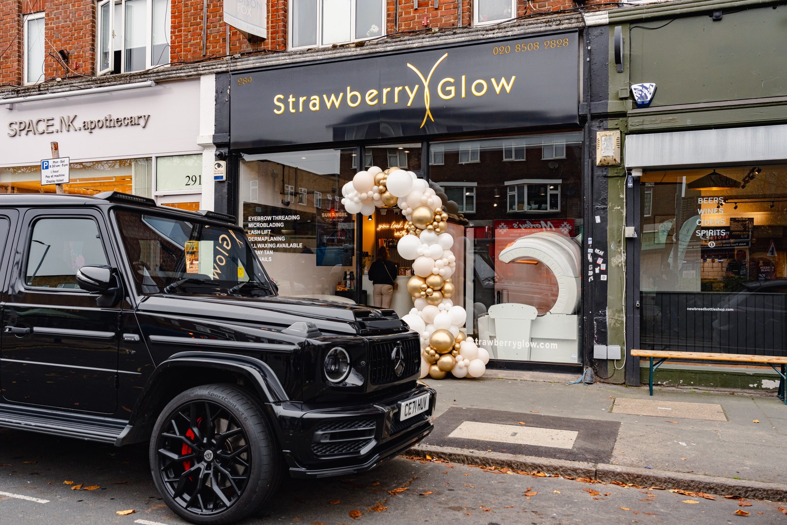 Strawberry Glow salon